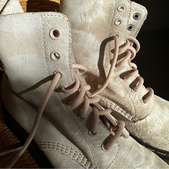 Dr Martens 1460 Pascal Pink Pastel Tie Dye Boots W9 - Picture 14 of 16